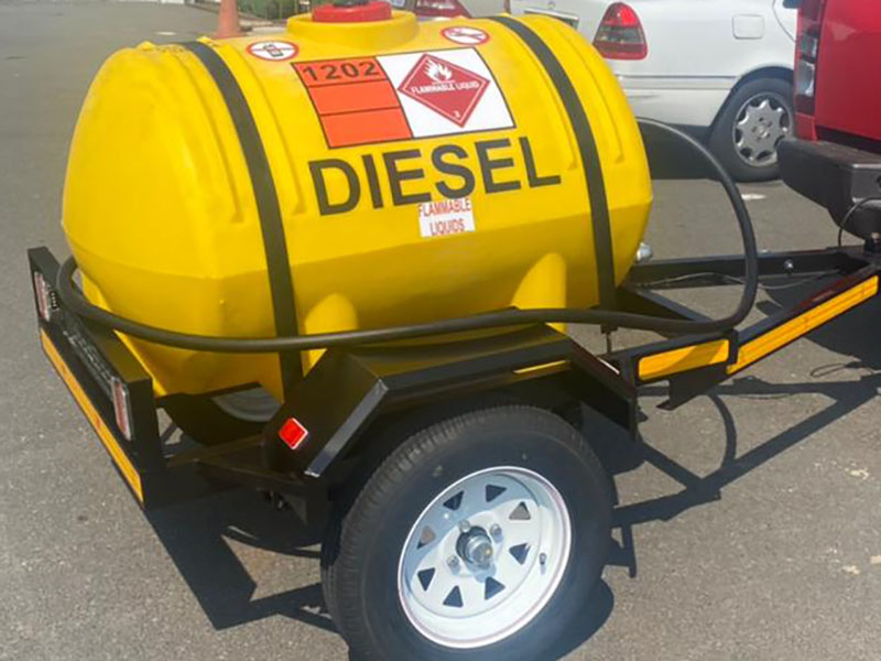 500 Litre Fuel Trailer