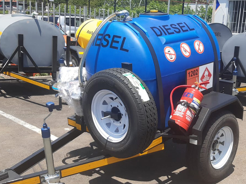 600 Litre Fuel Trailer