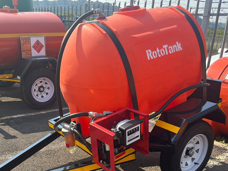 600 Litre Fuel Trailer